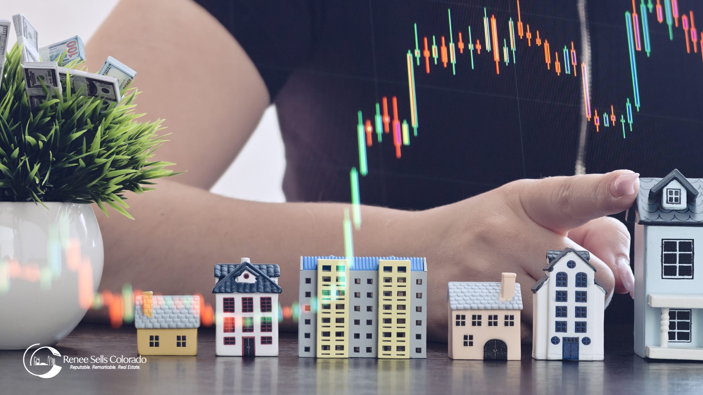 Realtor consulting clients about selling strategy — Denver home market 2025